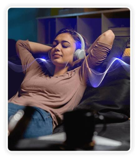 customer expressing satisfaction after incorporating the money wave into daily habits